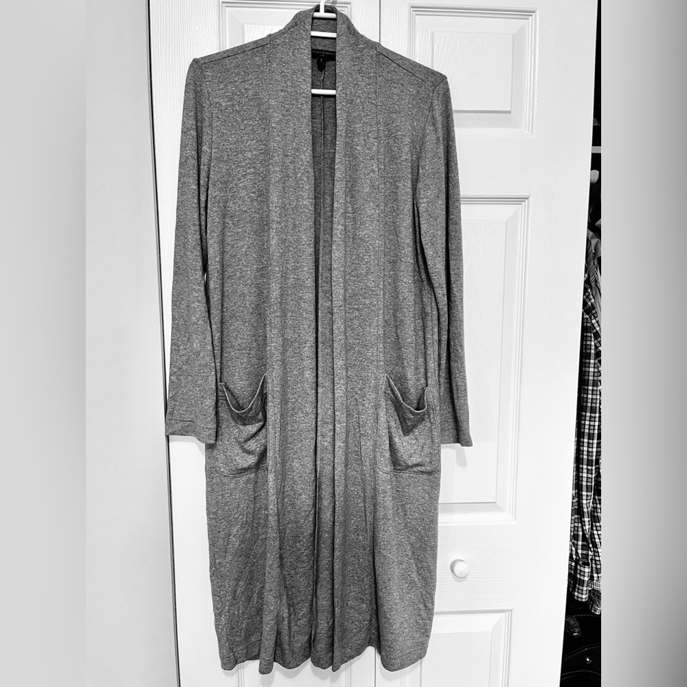 Banana Republic Heather Gray Cardigan